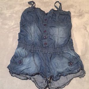 Blue romper